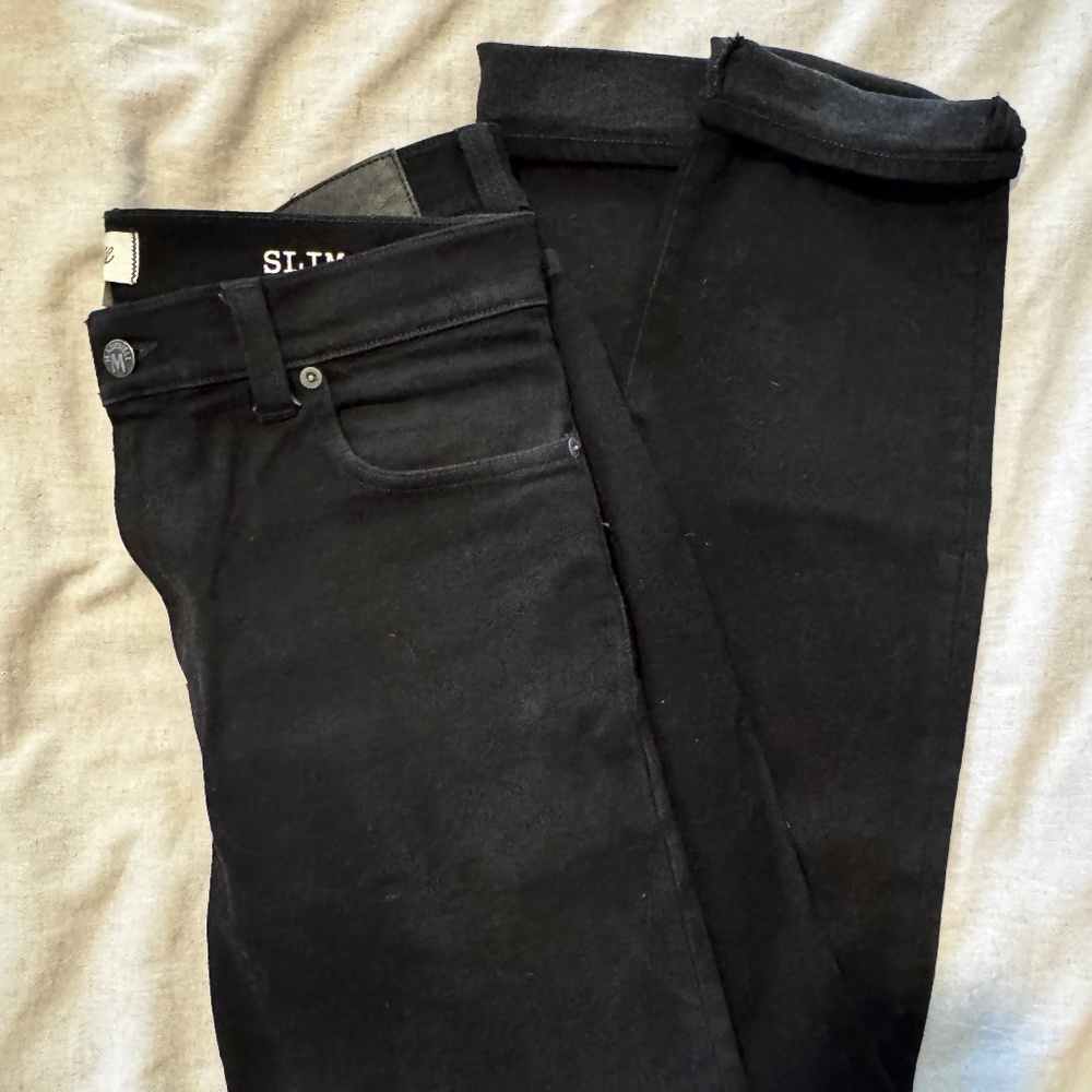 Madewell Slim Black Jeans